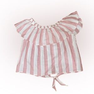 Striped Off-Shoulder Top